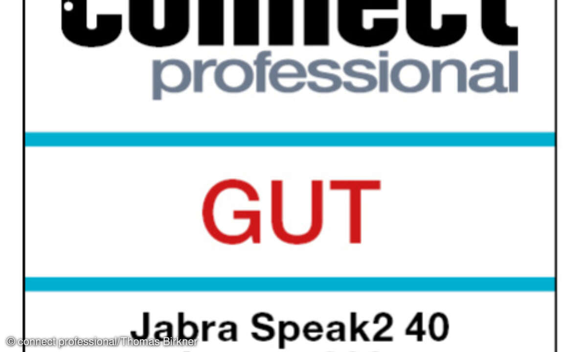 Jabra Speak2 40, Test-Siegel