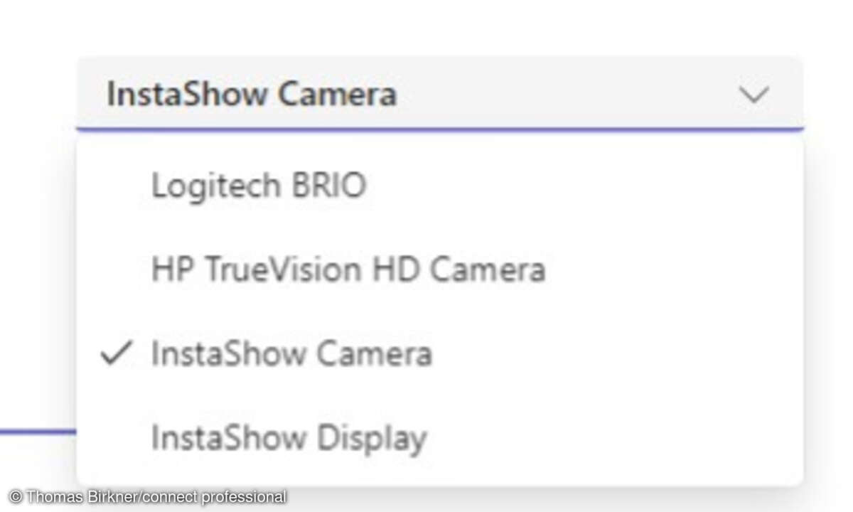 BenQ VS20 Auswahl Raumkamera