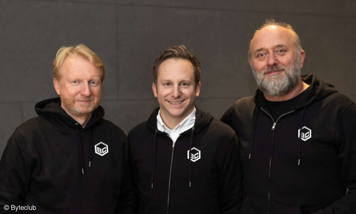 Die Byteclub-Geschäftsführung: Mathias Harms, Max Eggert und Michael Hencke (von links)