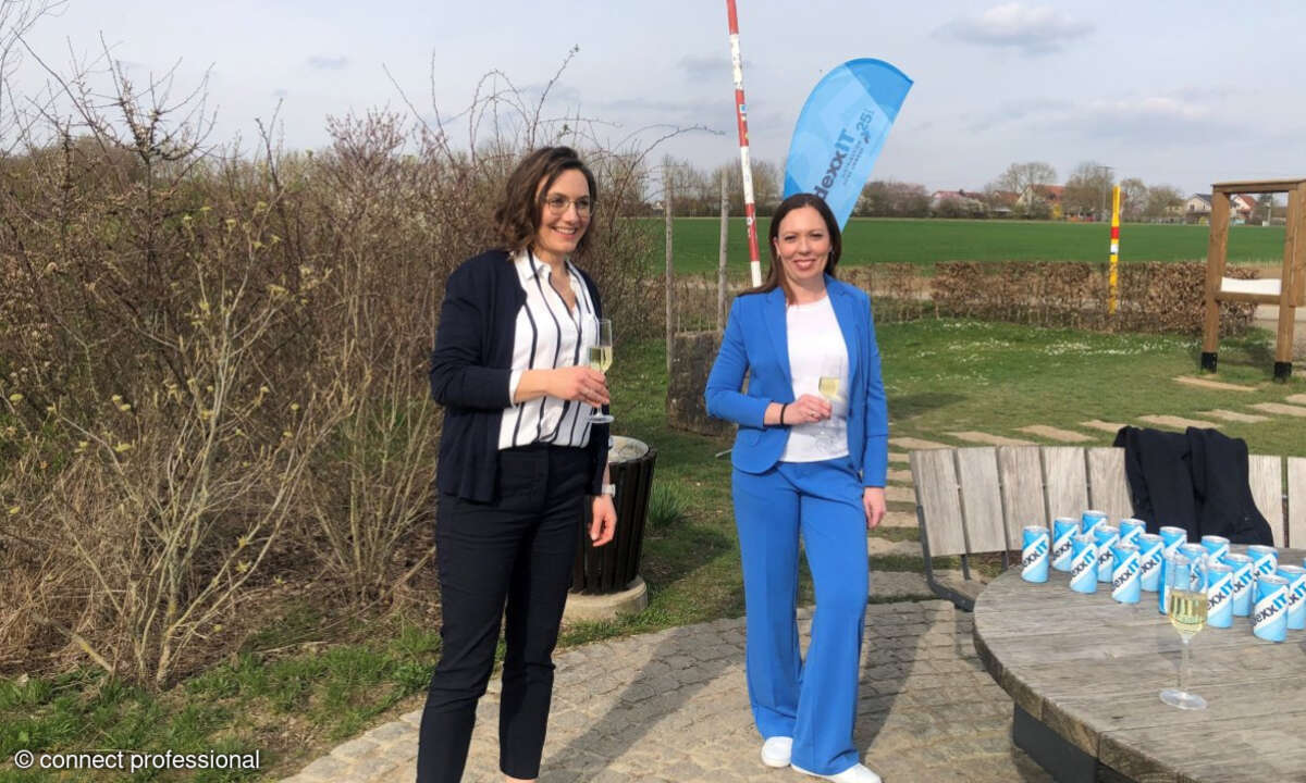 Die Dexxit-Vertriebschefinnen Judith Öchsner (links) und Stephanie Gundlach