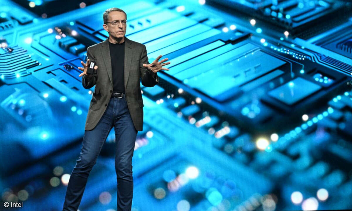 Intel-CEO Pat Gelsinger auf der Partner- und Kundenkonferenz Intel Vision 2024 in Phoenix