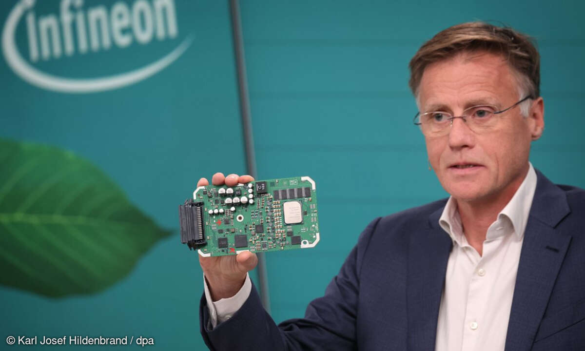 Jochen Hanebeck, Vorstandsvorsitzender von Infineon