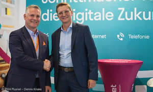 Plusnet erweitert vermarktbares Glasfasernetz Soeren Wendler und Ulrich Hoffmann