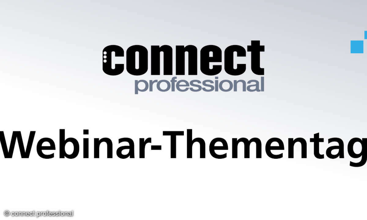 connect professional Webinar-Thementag
