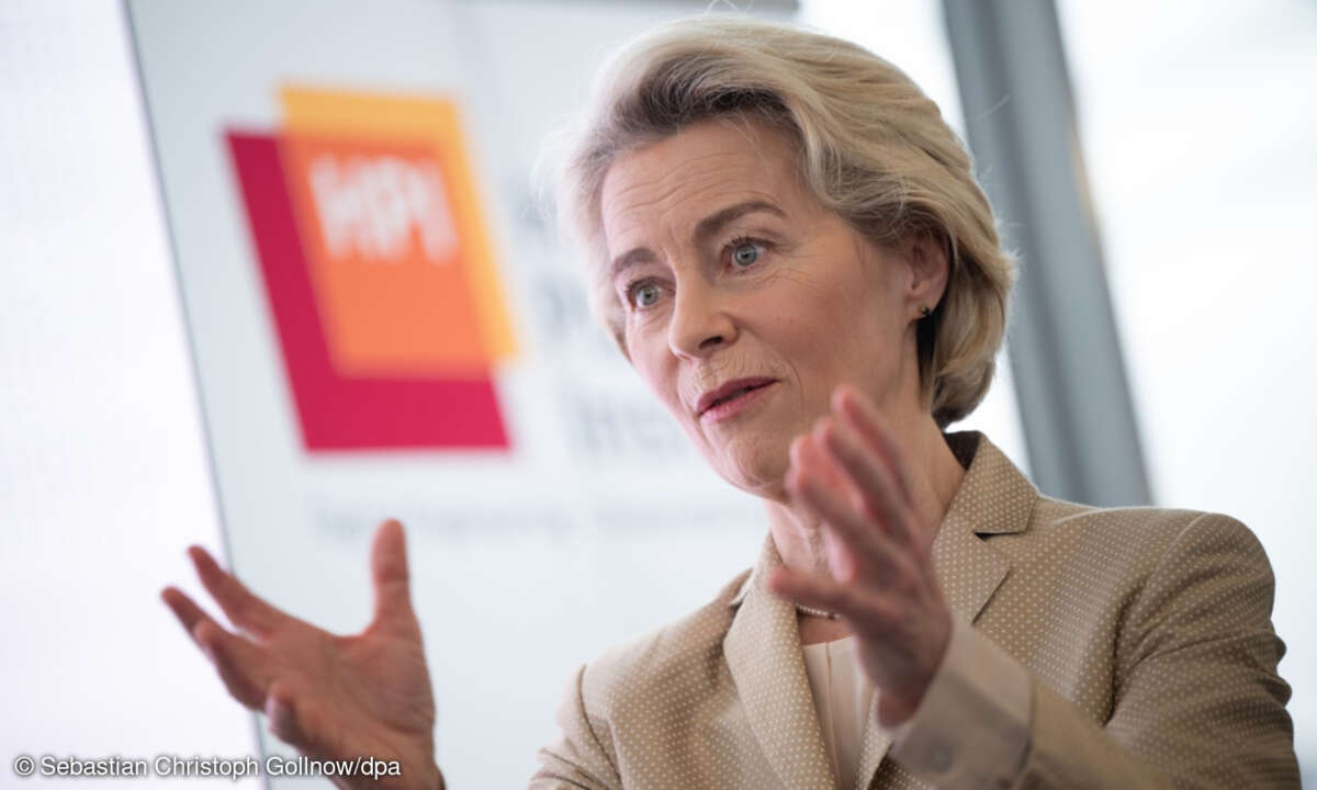 Ursula von der Leyen im Hasso-Plattner-Institut, Mai 2024