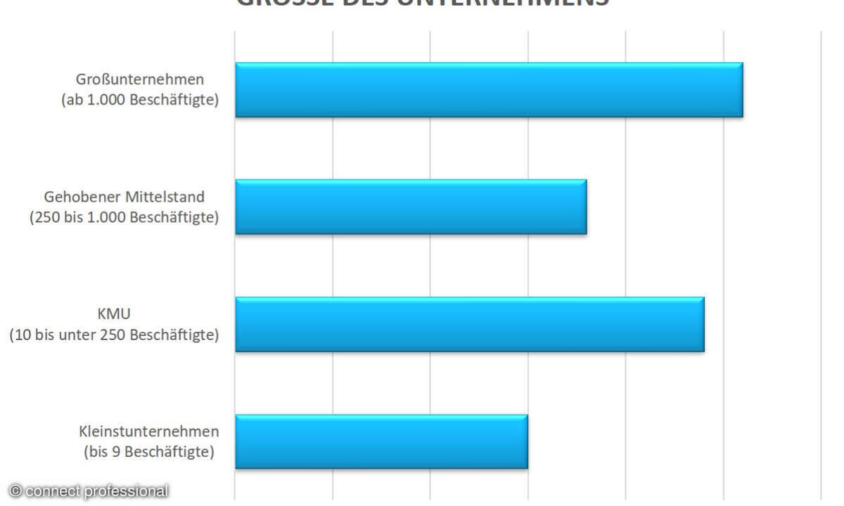 Unternehmensgröße Teilnehmer poty24