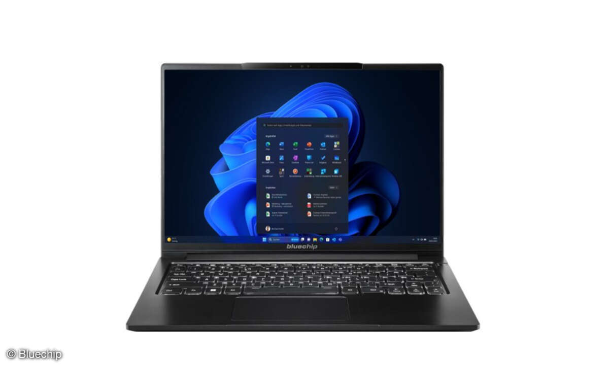 „Bluechip Travelline U14W15“-Ultrabook
