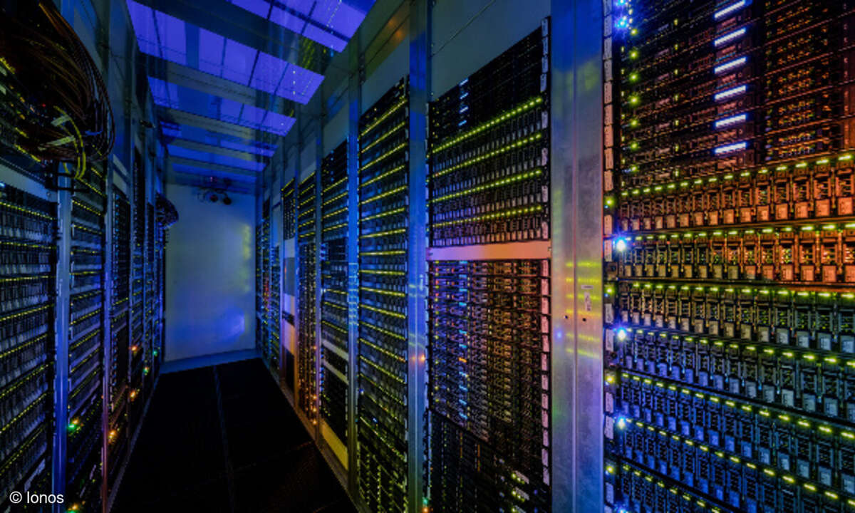 Ionos Datacenter Server Raum