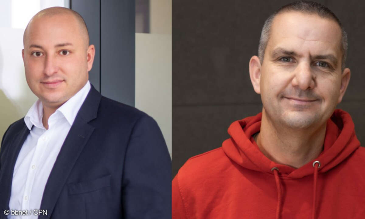 Marco Kuhn, Geschäftsführer von bb-net (links) und CPN-Chef Tobias Schulte-Ostermann