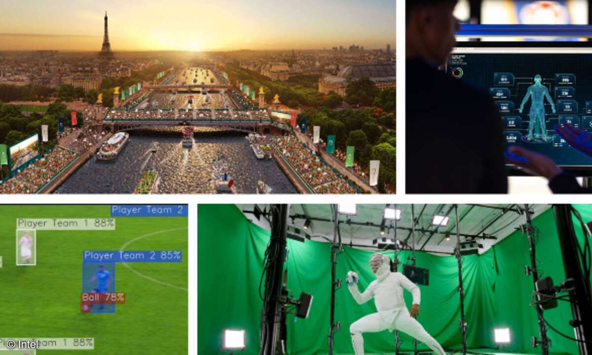 KI-Technologie Olympische Spiele Paris 2024, Intel