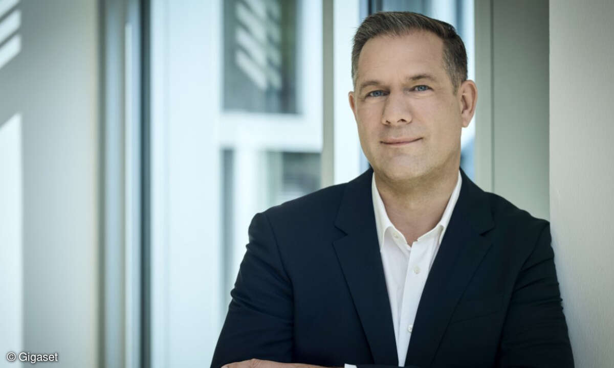 Ralf Lueb, SVP Global Sales Gigaset