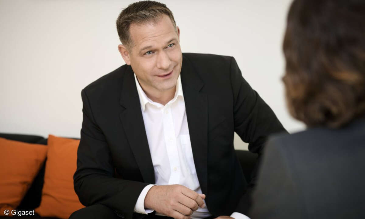 Ralf Lueb, SVP Global Sales Gigaset