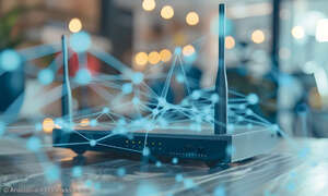 Belastbare Kontakte Business-Router, Vernetzung, Connectivity