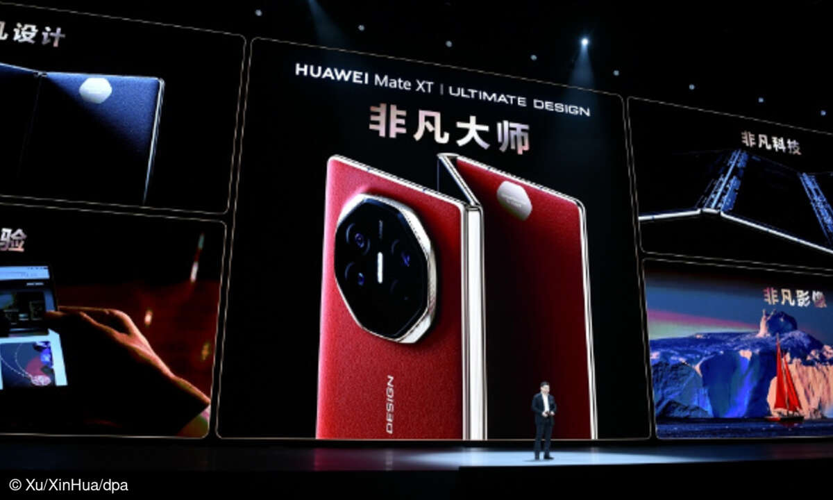 auffaltbares Huawei-Smartphone