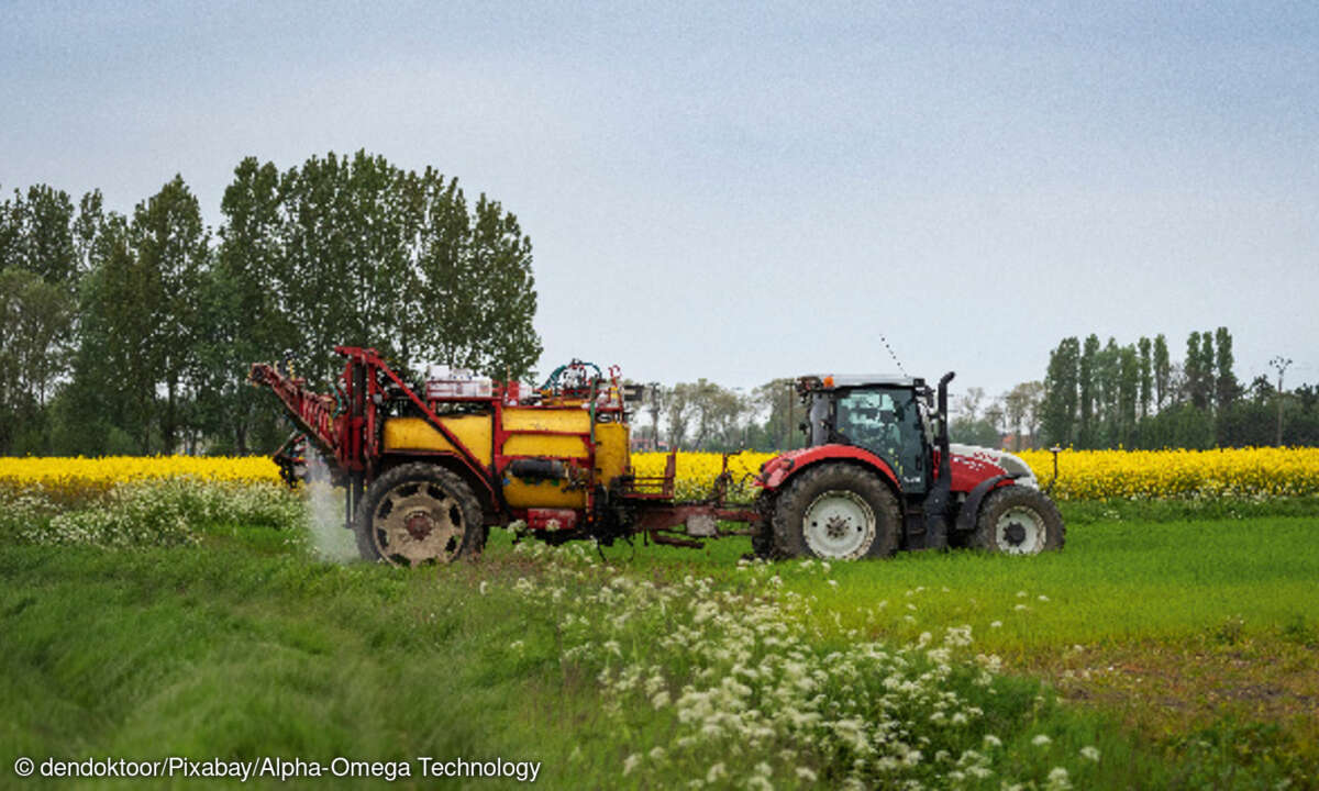 Traktor Feld