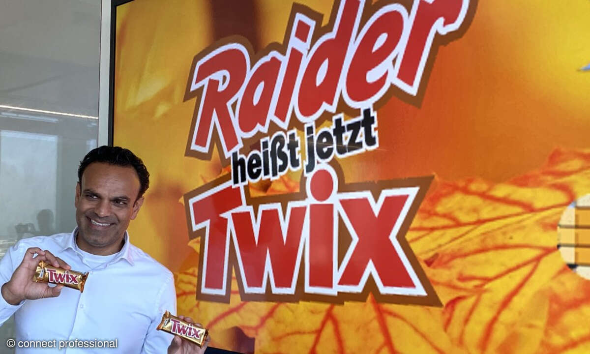 Auch bei Raider zu Twix habe das Rebranding hervorragend funktioniert, meint Santosh Wadwa, Head of Platform Business Germany bei (noch) Fujitsu