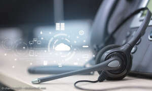 Wie telefoniert es sich in der Cloud? Headset, Cloud-Telefonie