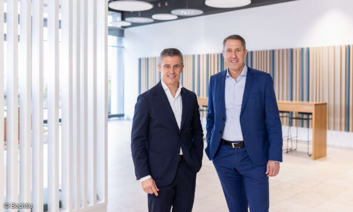 Michael Guschlbauer und Konstantin Ebert, Bechtle