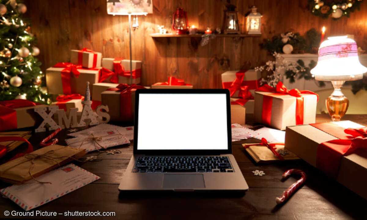 Noetebook als Weihnachtsgeschenk