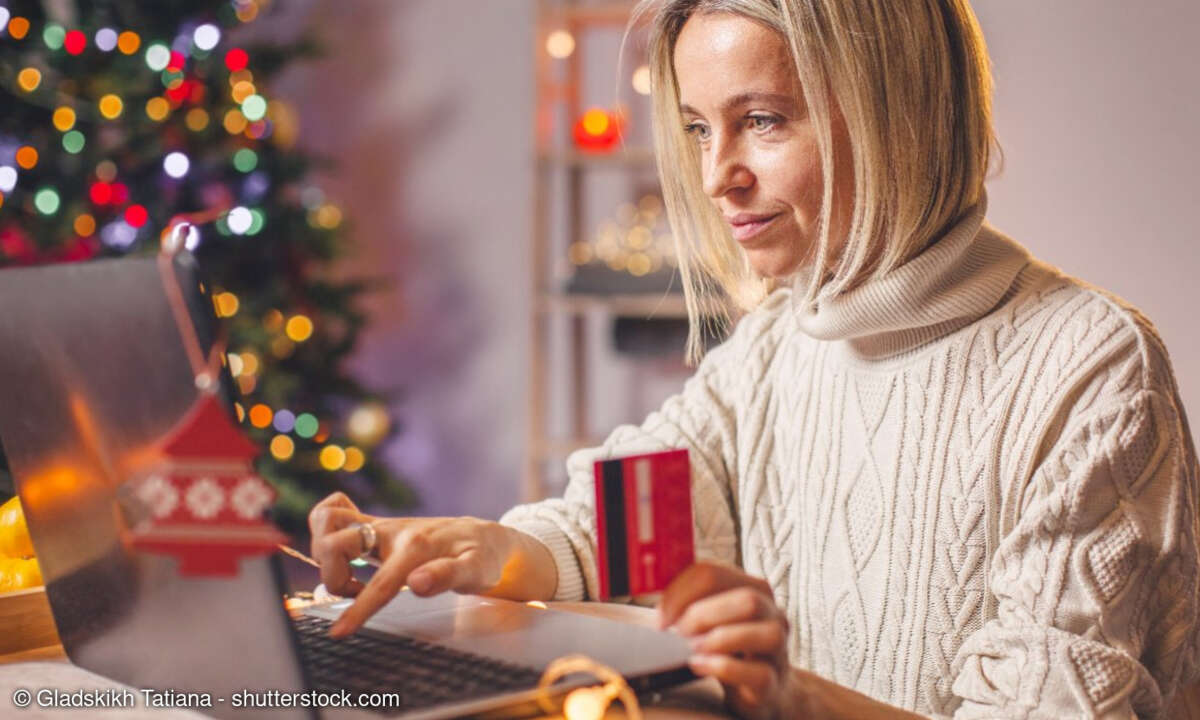 Weihnachts-Shopping