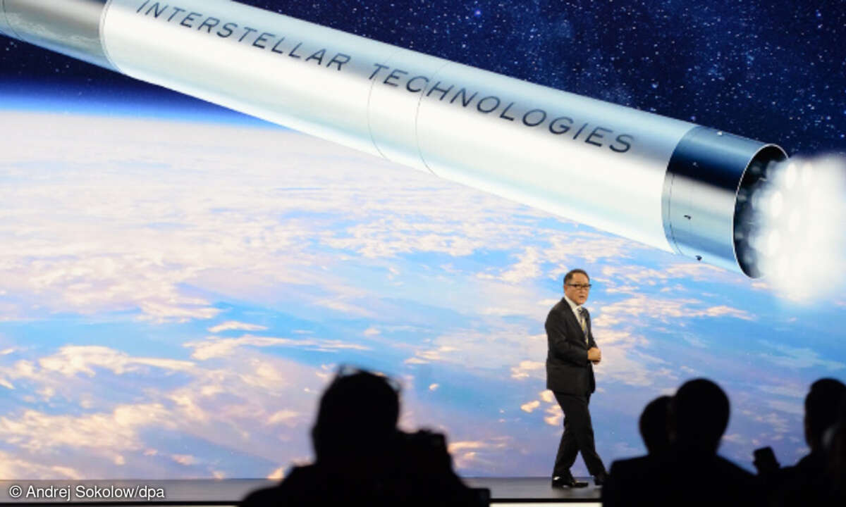 Akio Toyoda, Toyota, auf der CES 2025