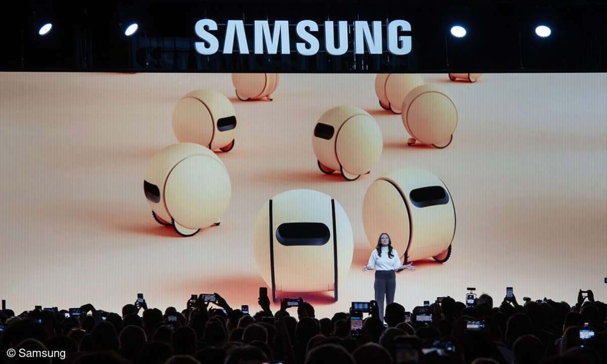 Samsungs Ballie AI auf der CES 2025