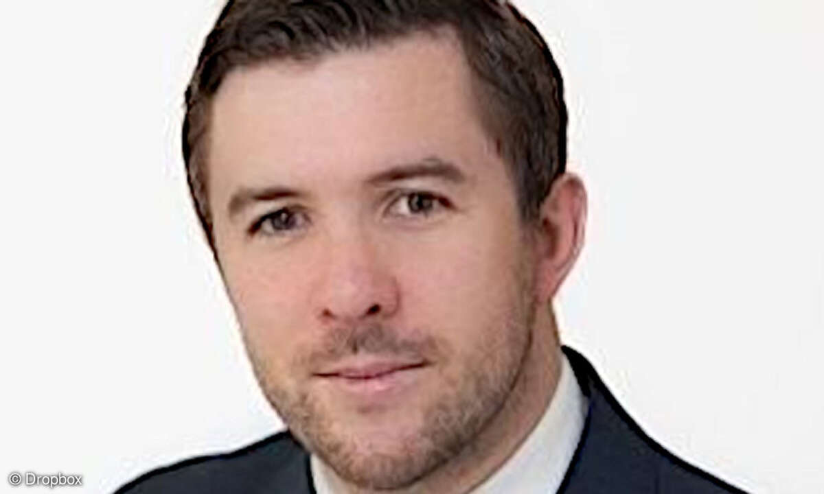 David Keogh, Senior Director Sales & Channel EMEA bei Dropbox
