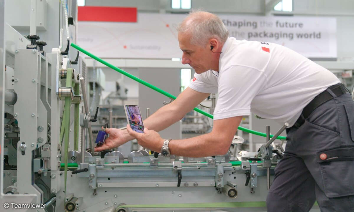 Der Schweizer Maschinenbauer Bobst nutzt im technischen Support Fernunterstützung per Teamviewer
