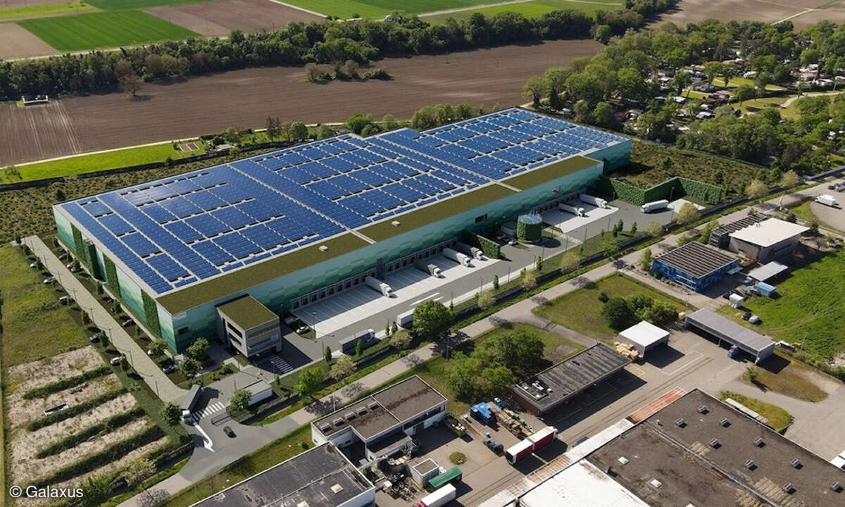 In Neuenburg am Rhein baut Galaxus ein neues Logistikzentrum