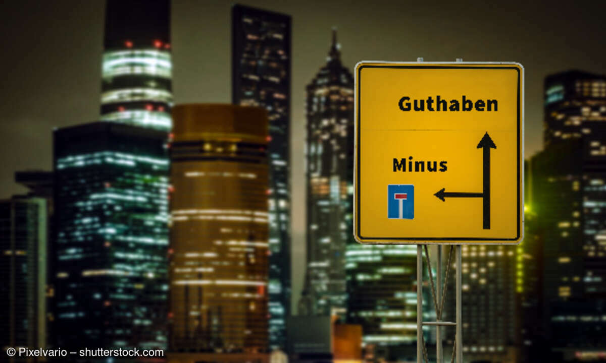 Guthaben, Minus Sackgasse