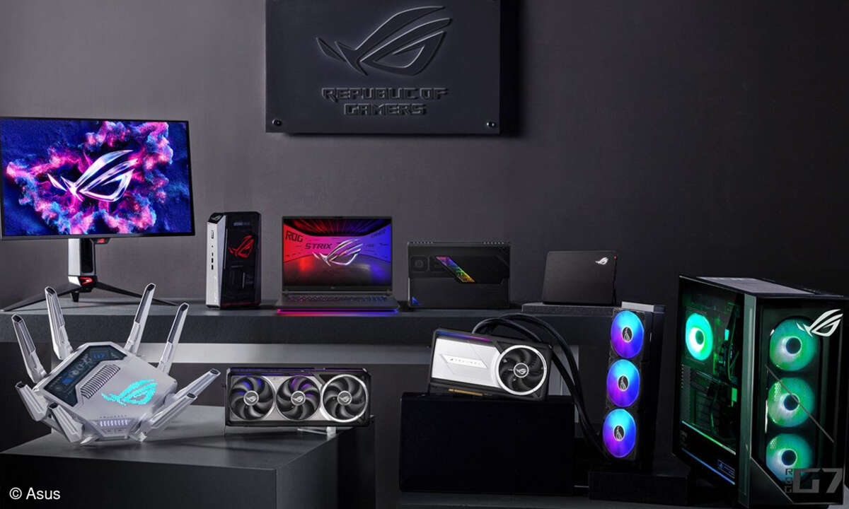 Asus zeigte sein neues ROG-Portfolio auf der CES 2025