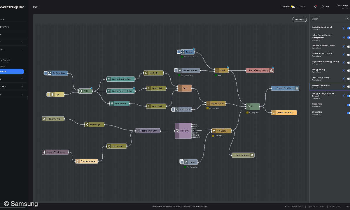 SmartThingsPro Automation Controls