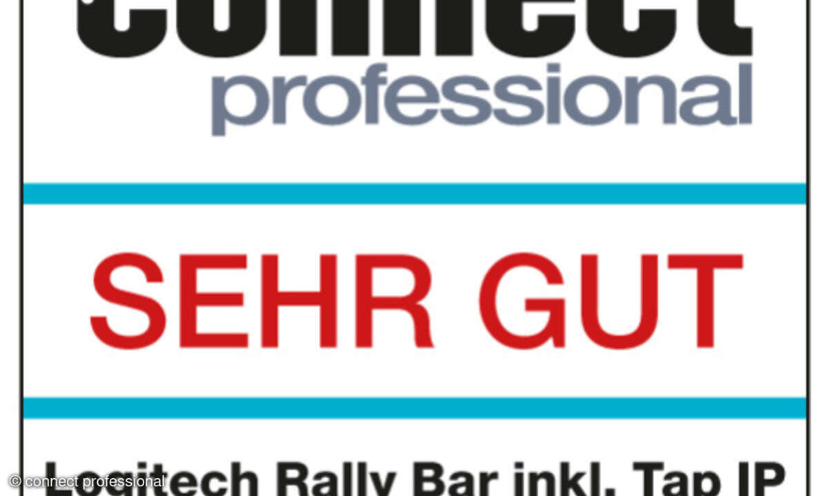 Testsiegel Logitech Rally Bar, Februar 2025