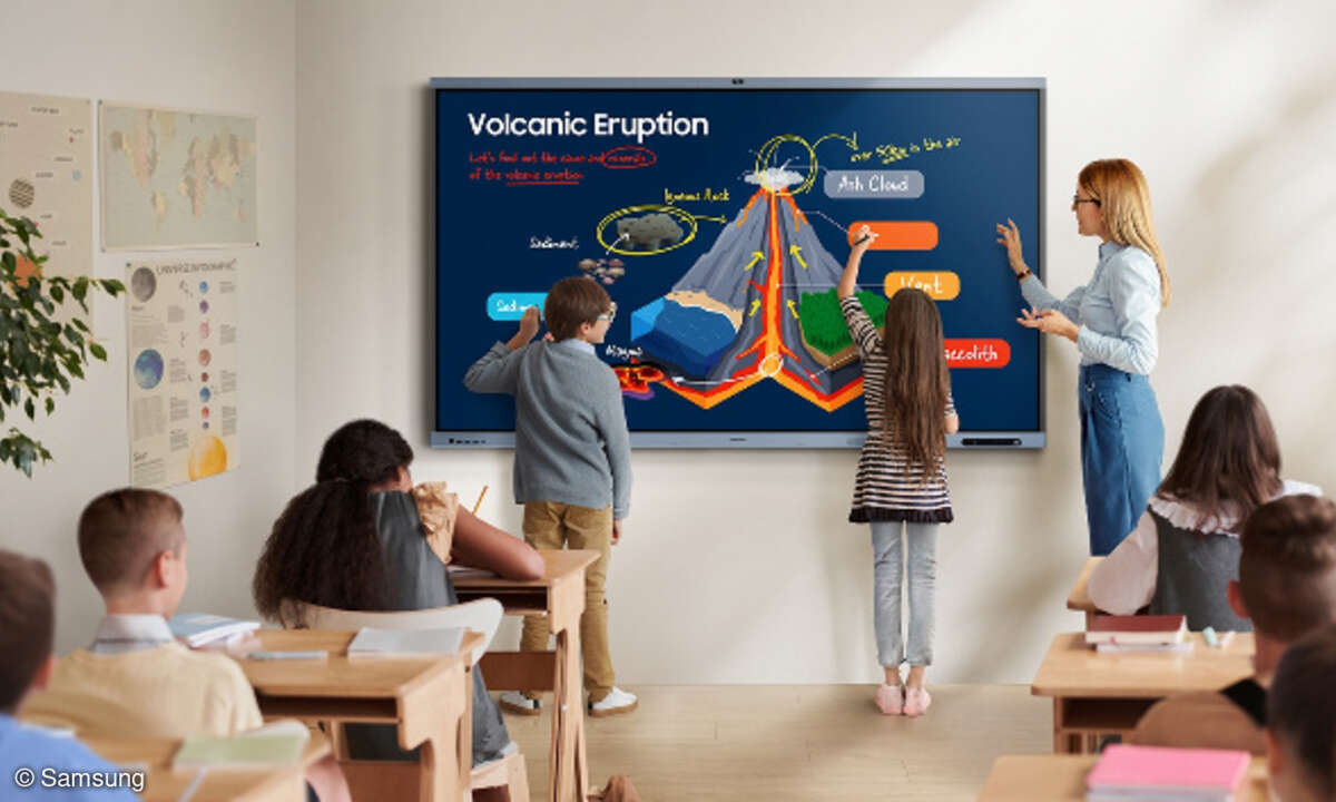 Samsung WAF Interactice Display in der Schule