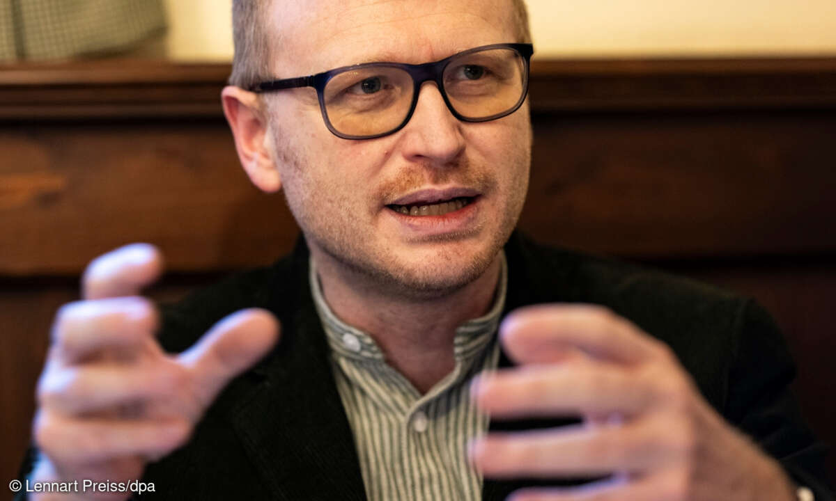 Niklas Hilber, Vorsitzender des Bundes Bairische Sprache
