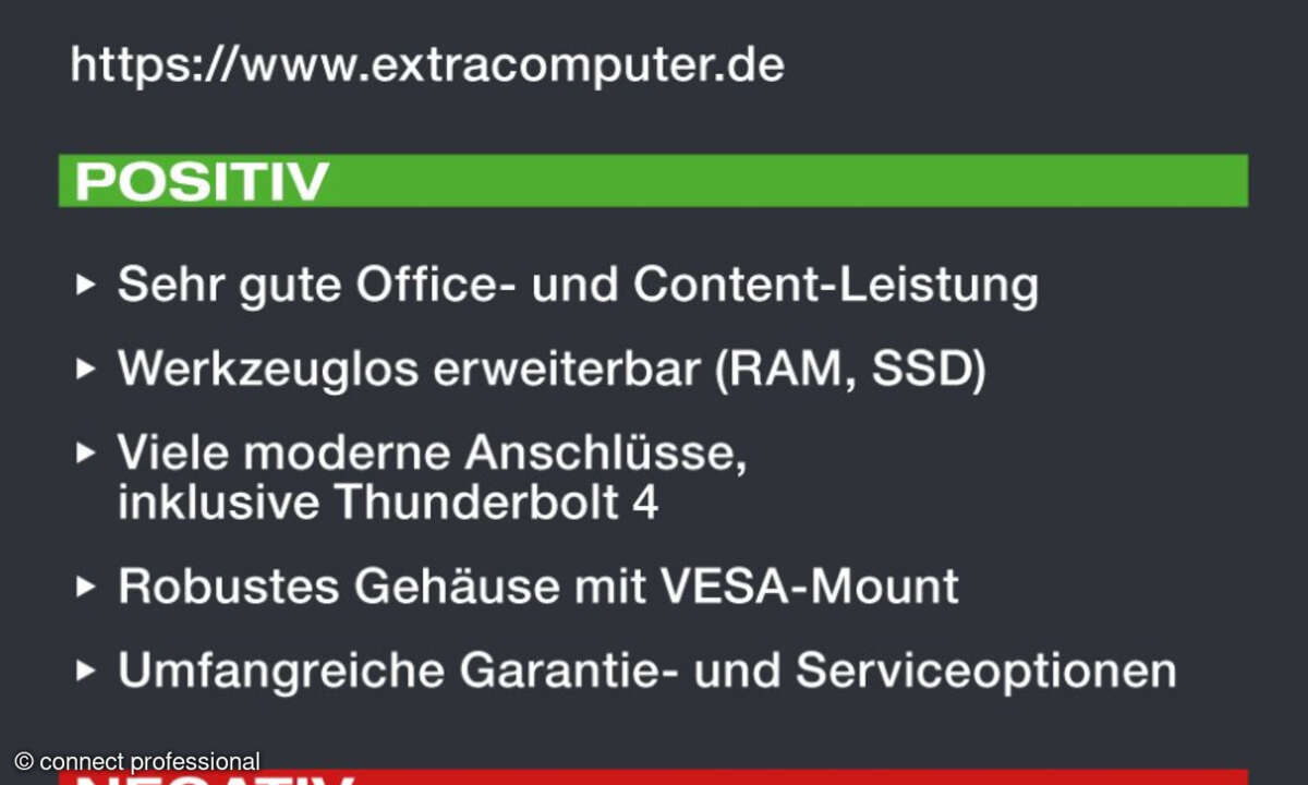 „Exone Business Mini X14“ von Extra Computer