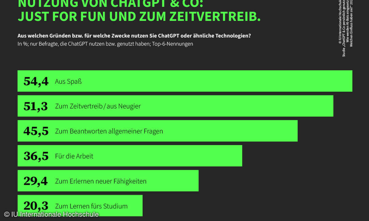 Nutzung von ChatGPT und Co.