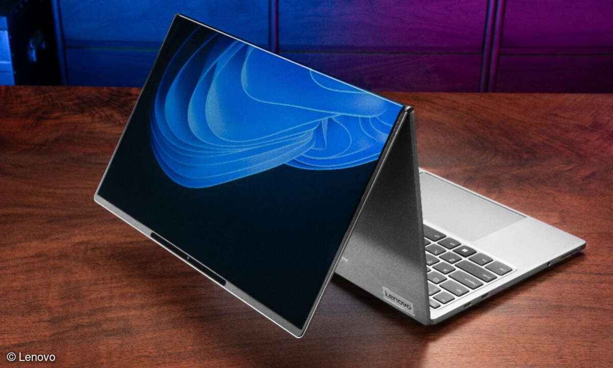 Lenovos Thinkbook Flip mit ausklappbarem Display