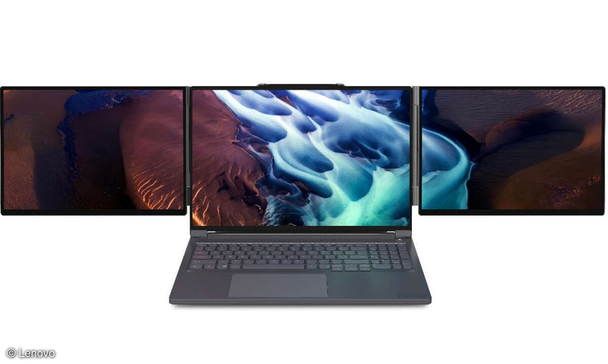 Lenovos Magic Bay Dual Display Concept