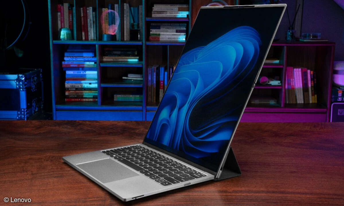 Lenovos Thinkbook Flip mit verlängerbarem Display