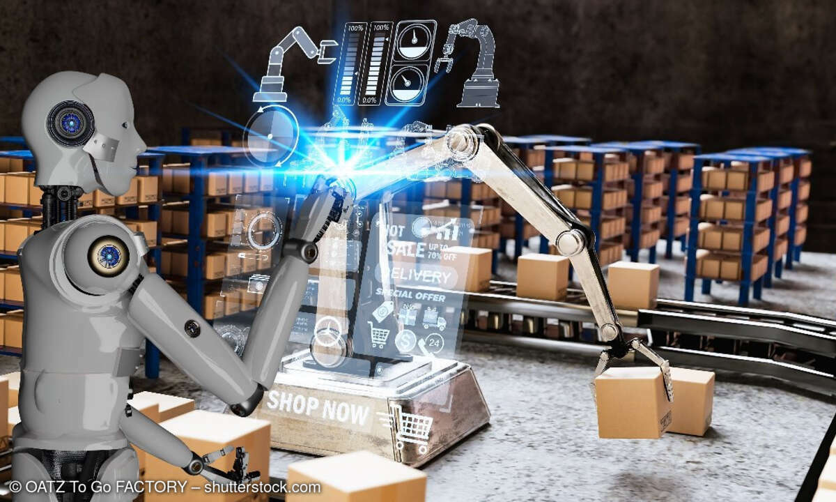 Roboter, Logistik, KI