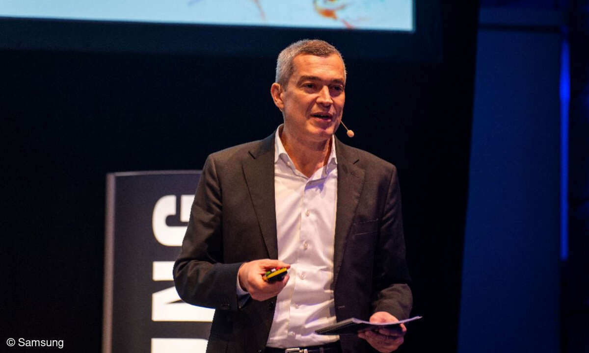 Tuncay Sandikci, Director MX B2B bei Samsung, will die Partner zu mehr Geschäft mit Software und Services animieren