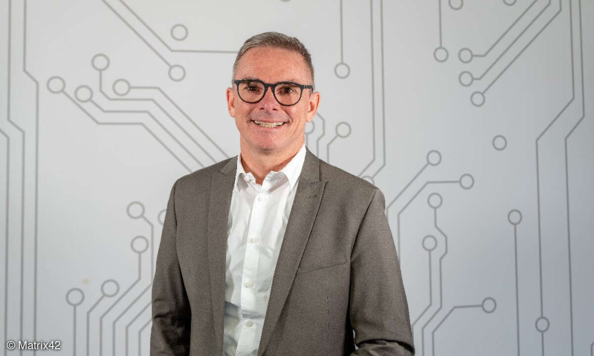 Harald Wolz, VP Sales von Matrix42