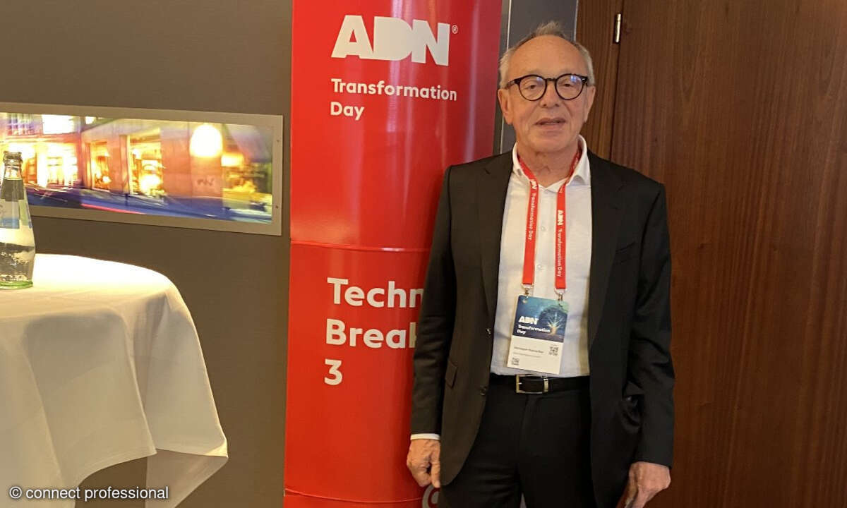 ADN-Chef Hermann Ramacher