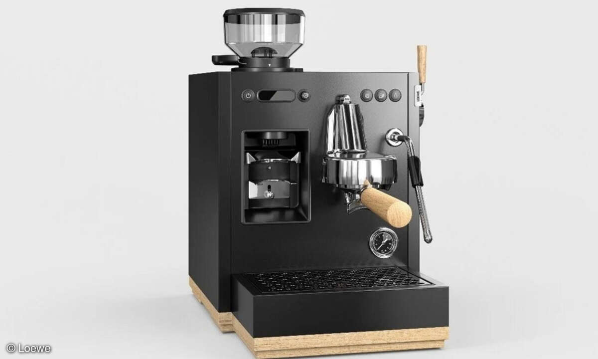 Siebträgermaschine von Loewe