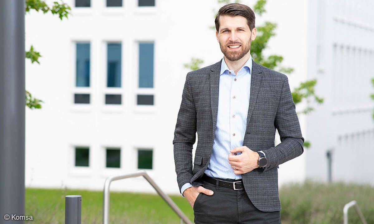 Toni Burger, CFO und CEO der Komsa AG