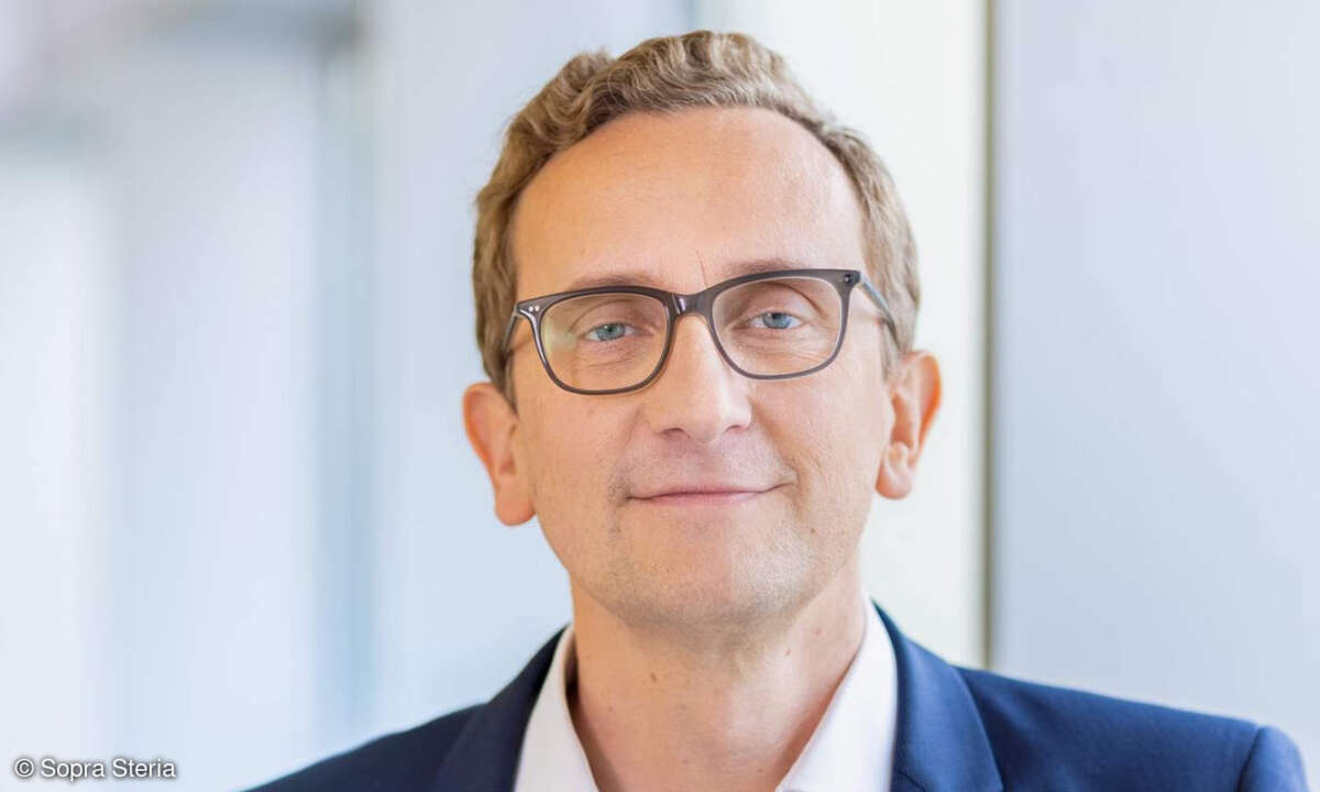 Frédéric Munch, CEO von Sopra Steria Deutschland.