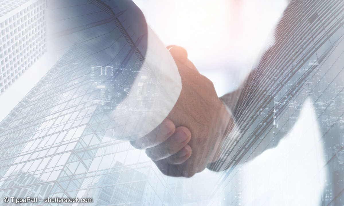 Übernahme, Merge, Kooperation, Handshake
