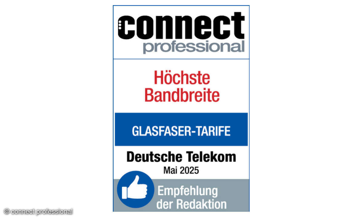 Siegel Glasfaser-Tarife Telekom, Mai 2025, Empfehlung der Redaktion