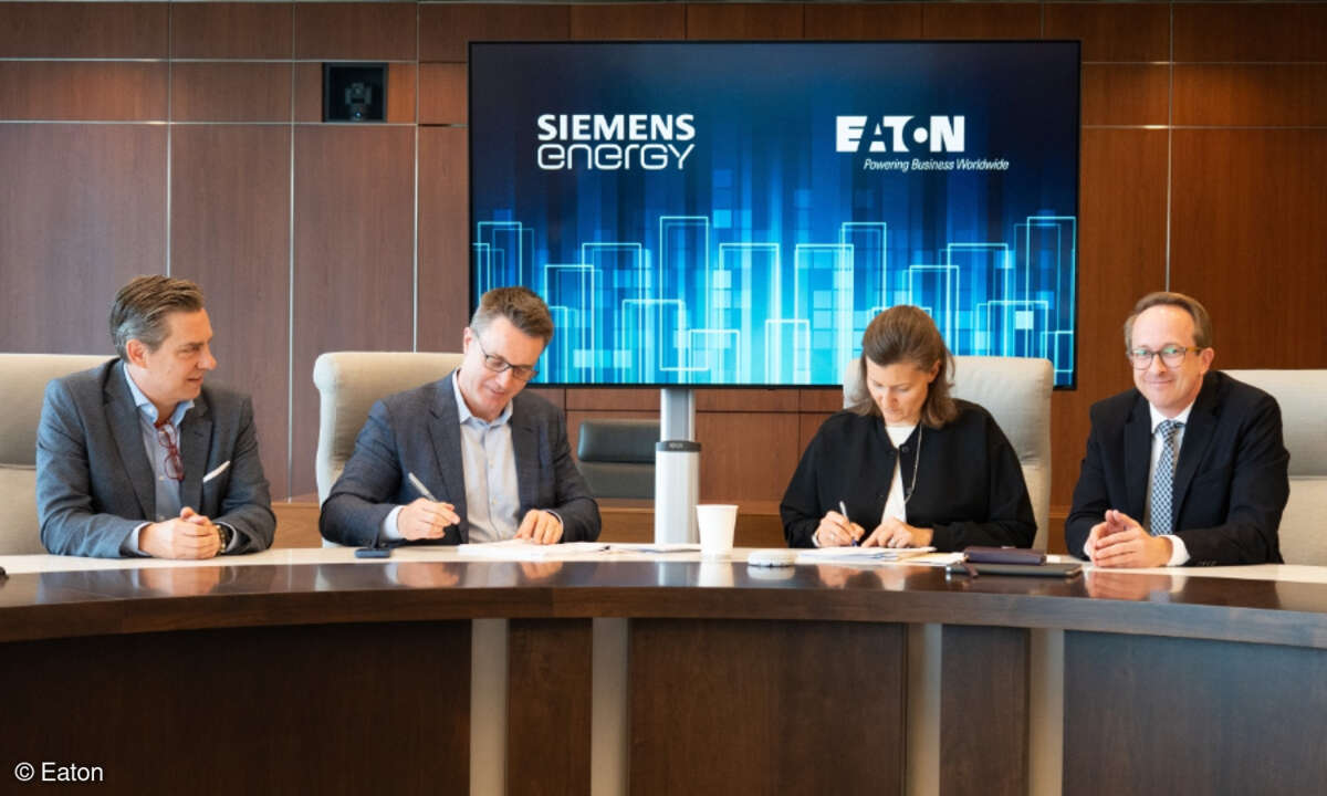 Partnerschaft Eaton und Siemens Energy